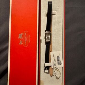 Coach Black and Silver Women's Watch